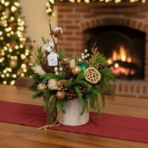 Evergreen Glow Arrangement